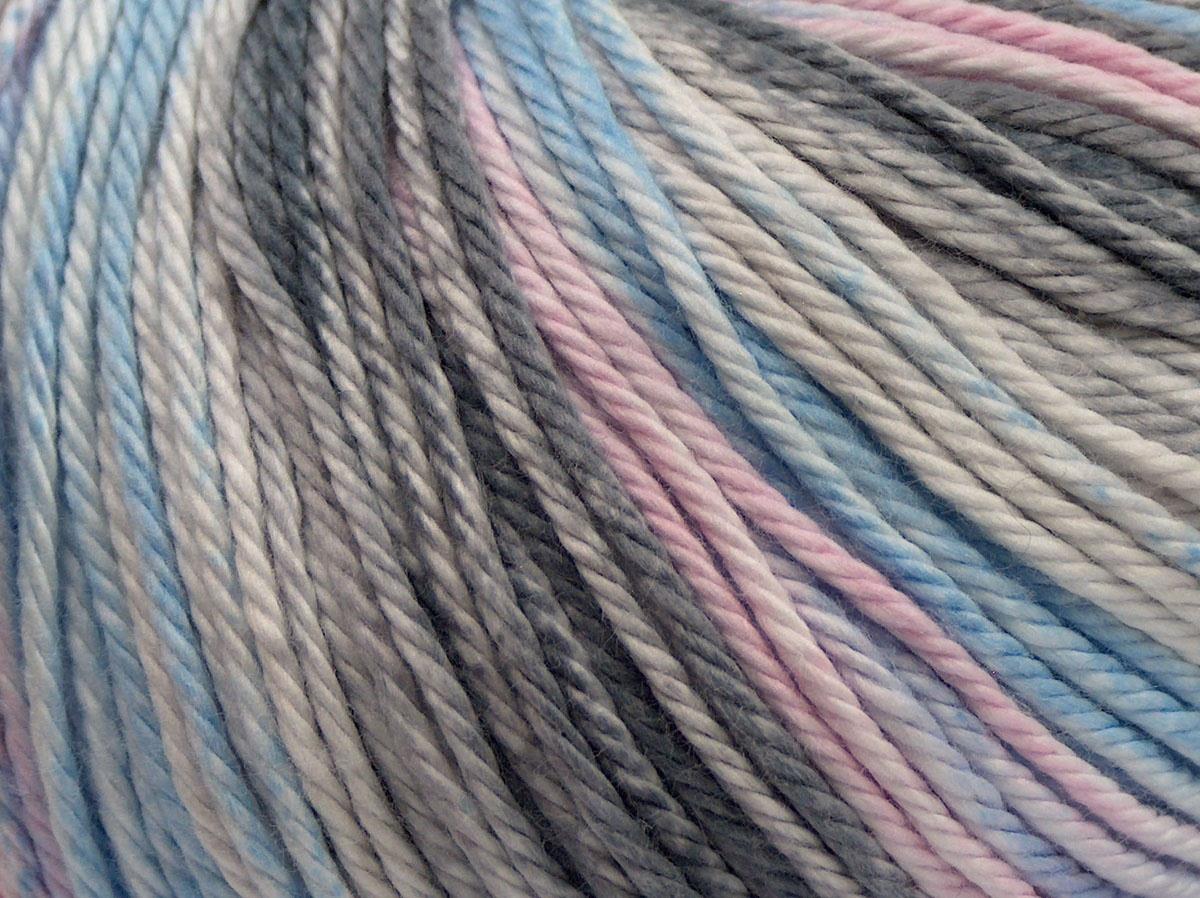 Mona Lisa Light Blue, Light Pink, Grey Shades