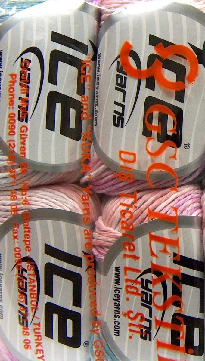 Mona Lisa Pink, White, Light Salmon, Water Green