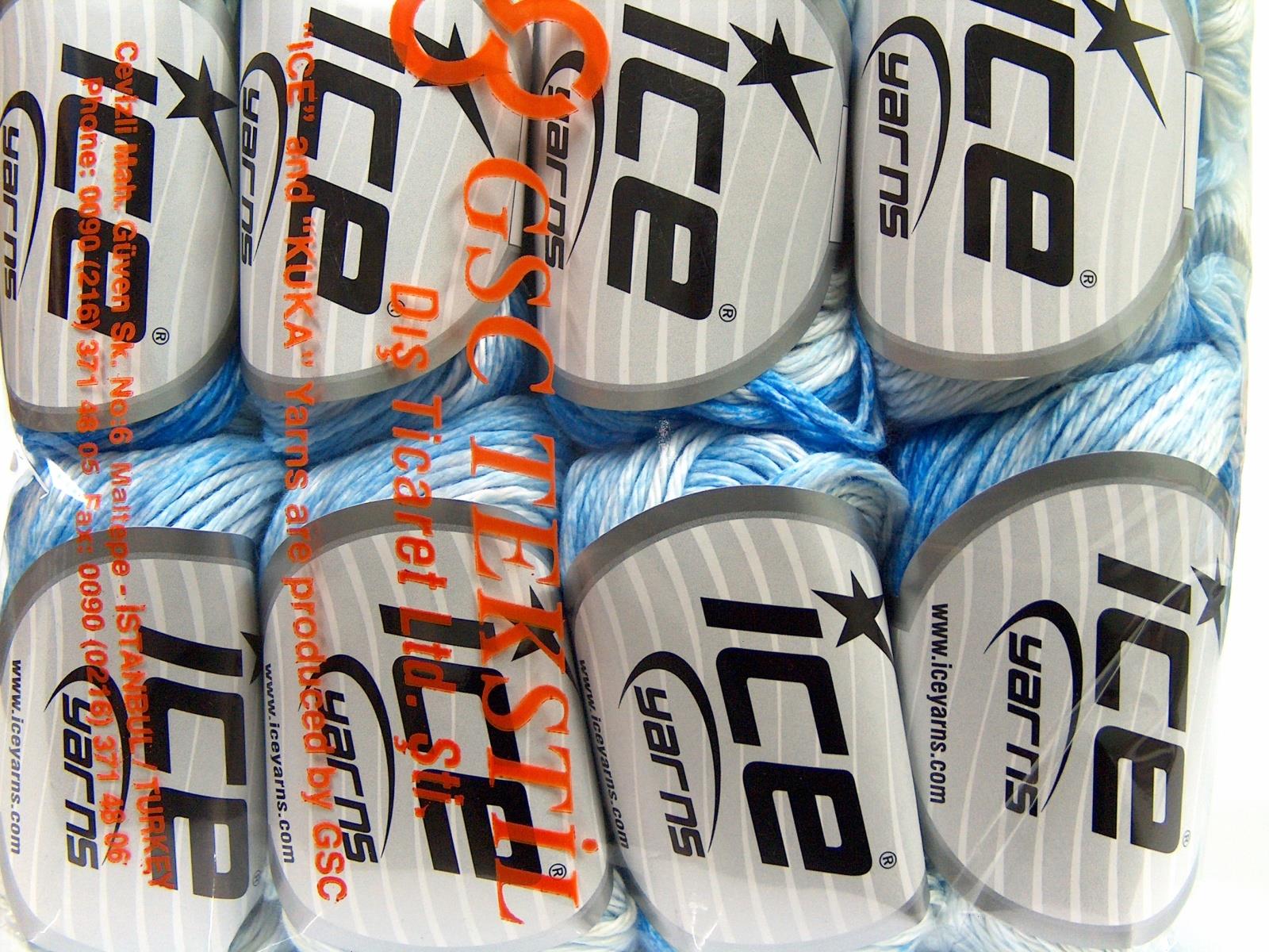 Mona Lisa White, Blue Shades, Beige