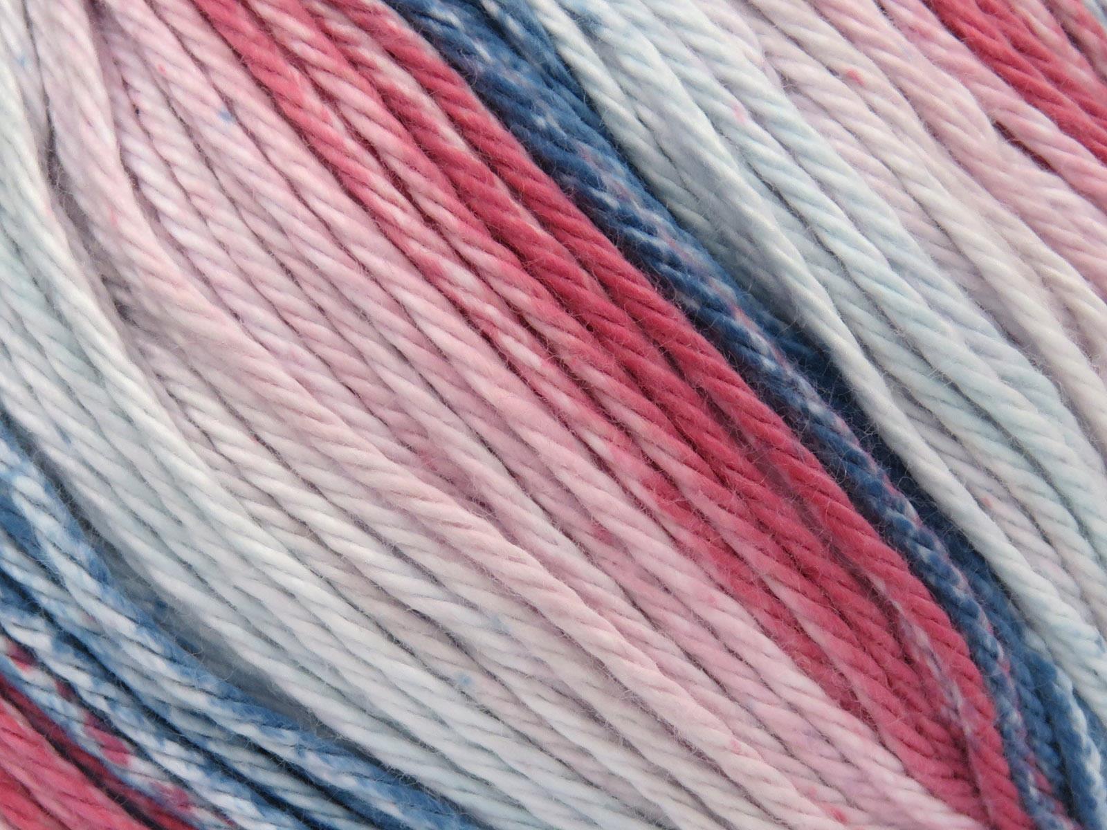 Mona Lisa White, Turquoise, Salmon, Light Pink