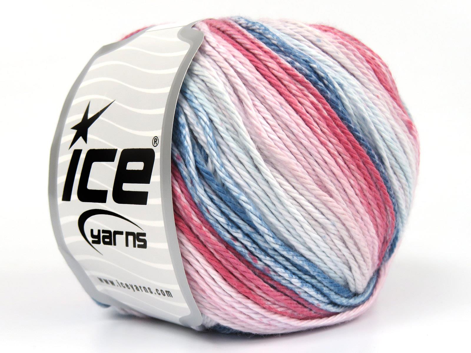 Mona Lisa White, Turquoise, Salmon, Light Pink