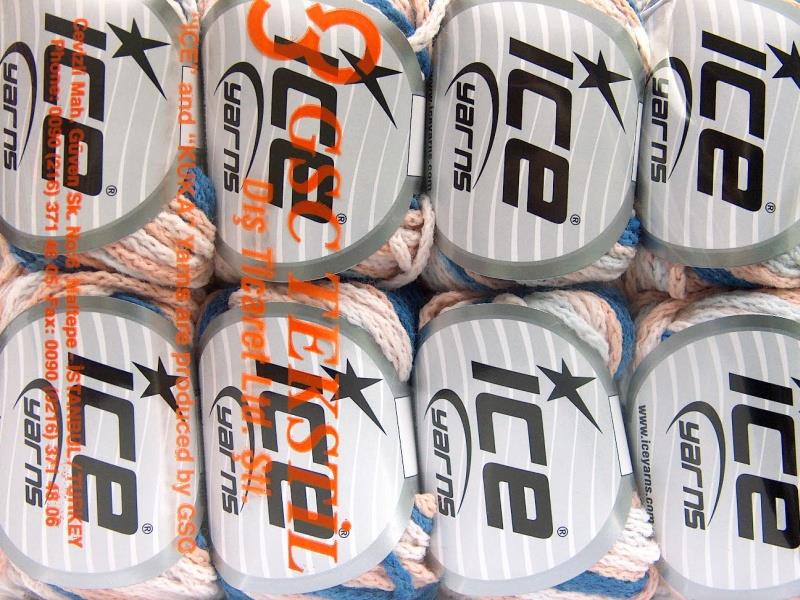 Monaco White, Light Blue, Light Salmon