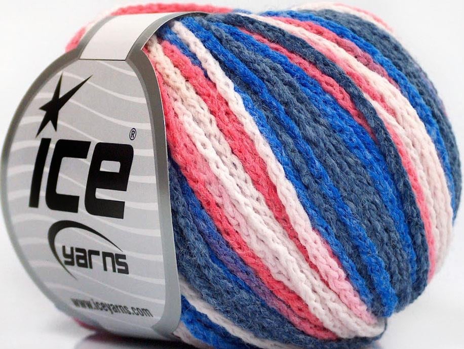 Monaco White, Salmon, Blue Shades