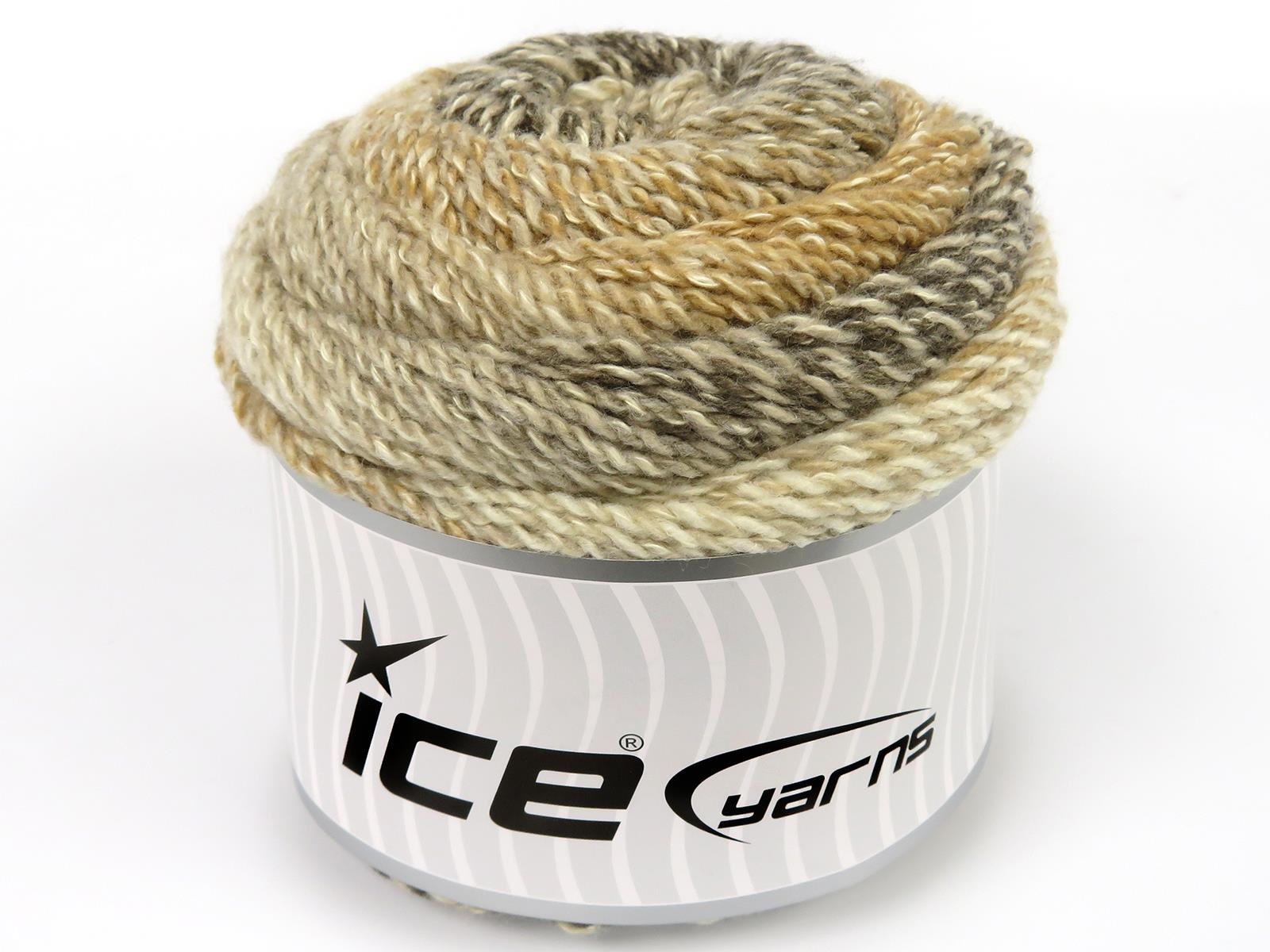 Mosaic Cotton Cream, Brown Shades