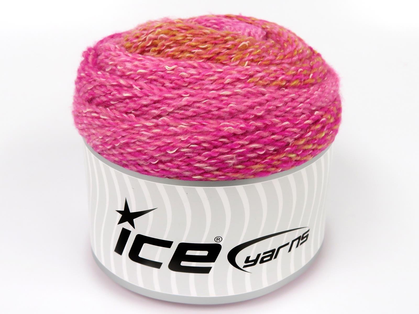 Mosaic Cotton Gold, Pink Shades