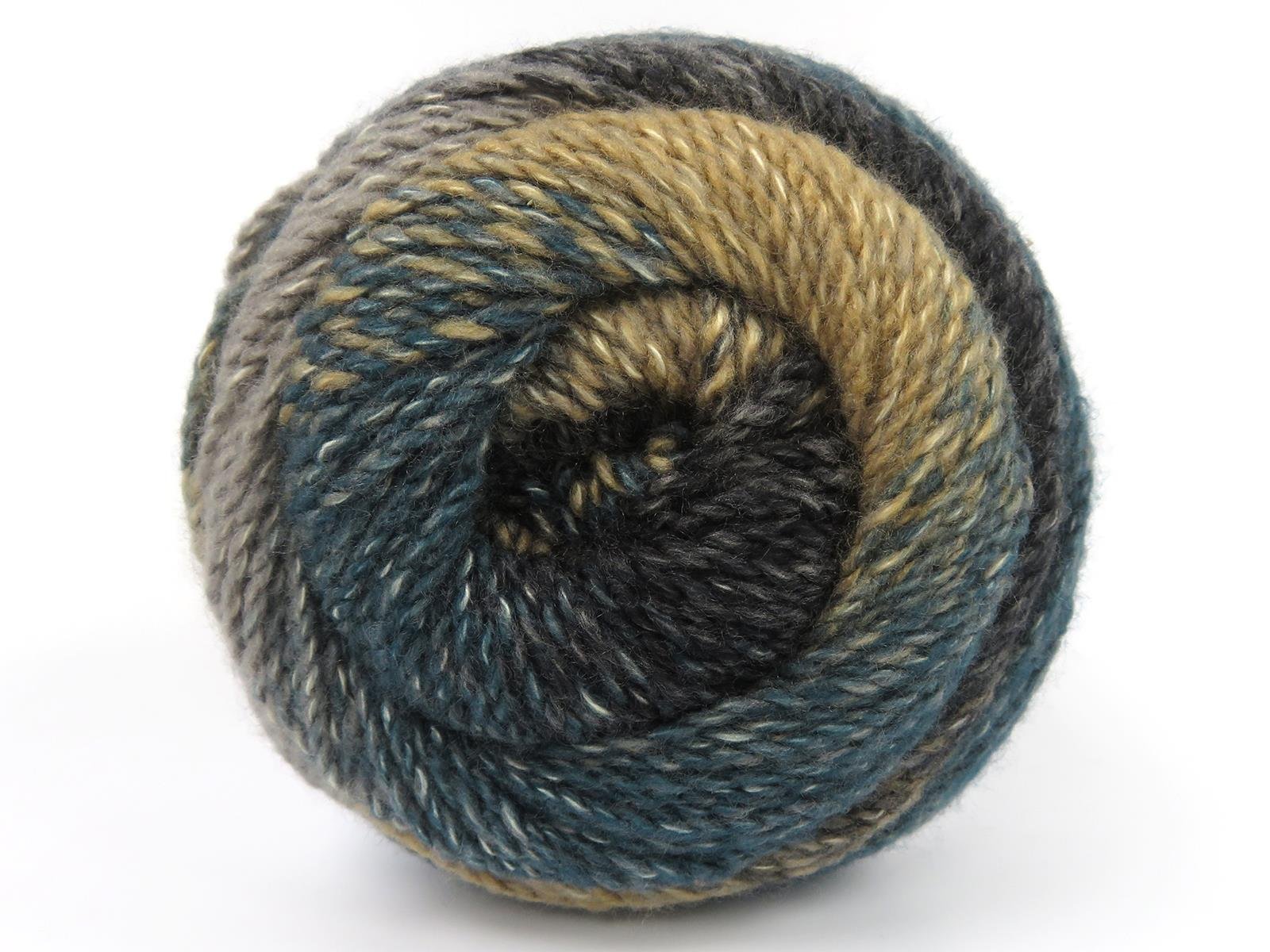 Mosaic Cotton Green, Black, Grey Shades, Latte