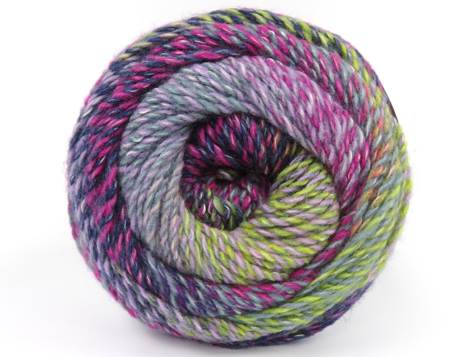 Mosaic Cotton Pink, Blue, Lilac, Green Shades