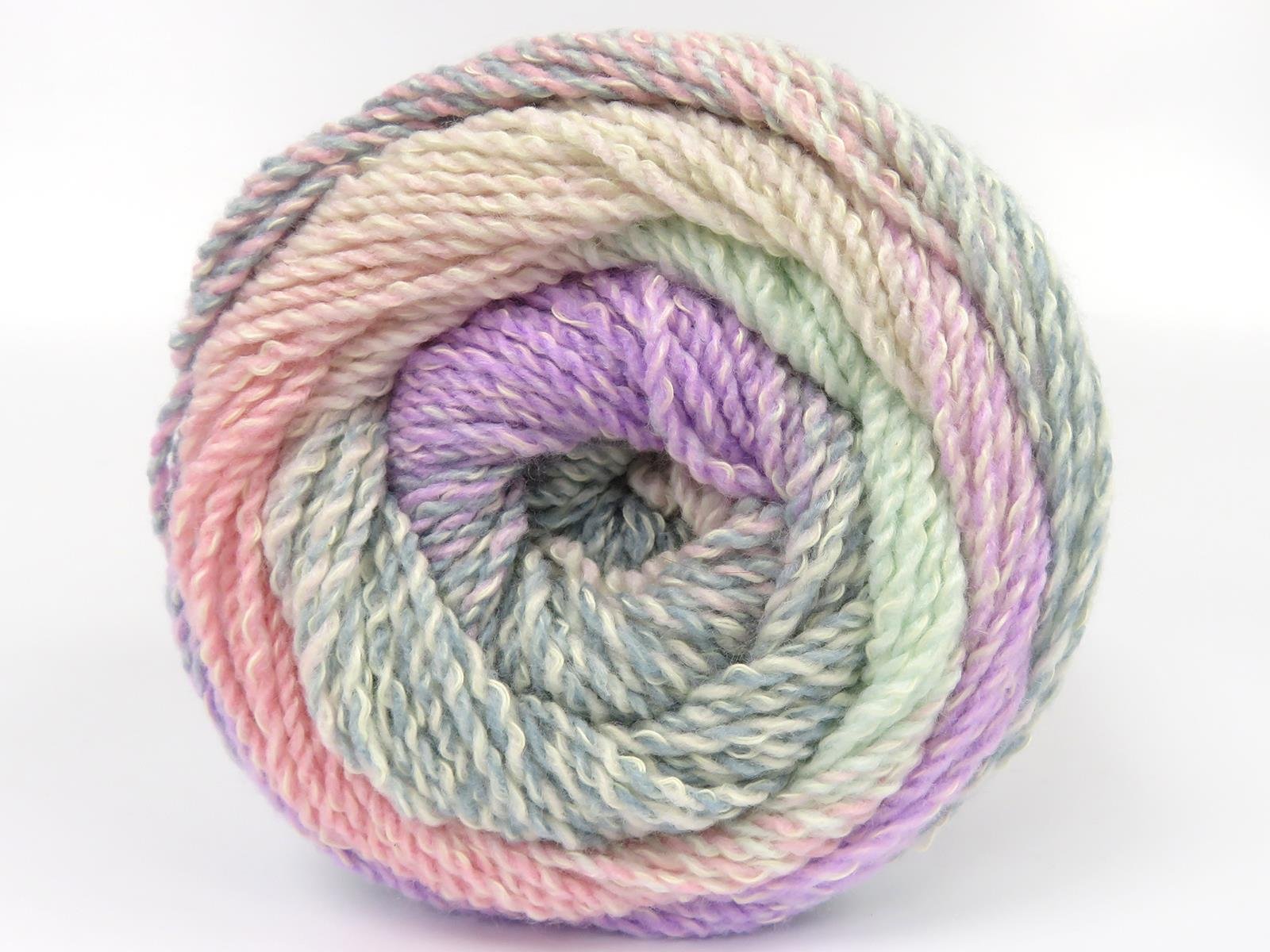 Mosaic Cotton Pink, Lilac, Cream, Light Turquoise, Mint Green