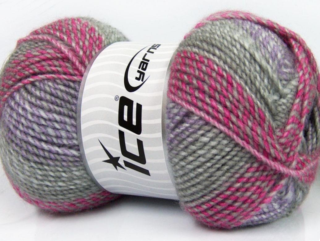 Mosaic Pink, Lilac, Grey