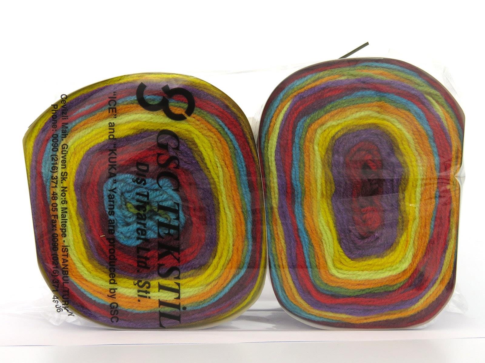 Muffins Green, Purple, Red, Turquoise, Yellow, Burgundy