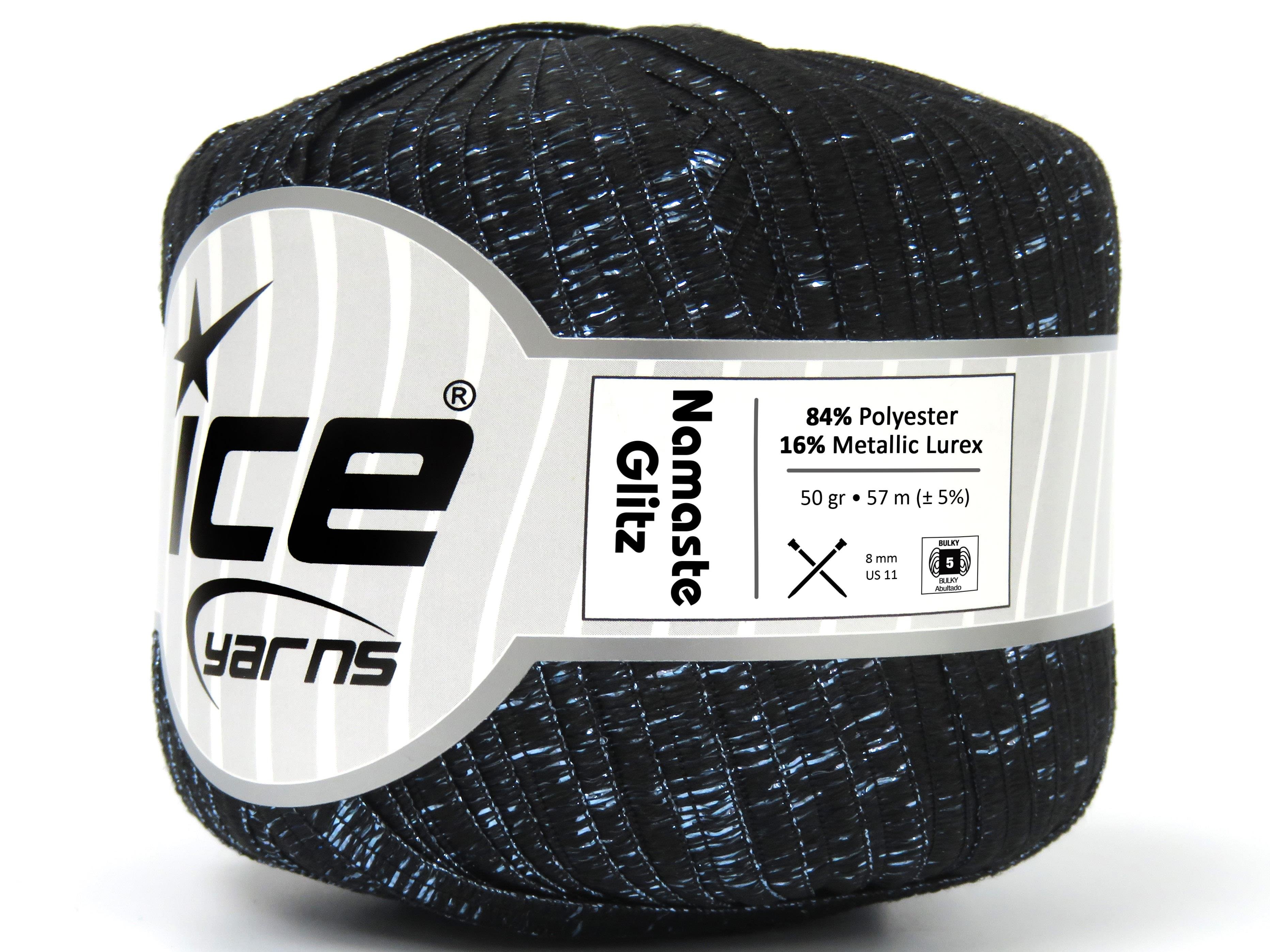 Namaste Glitz Black, Blue