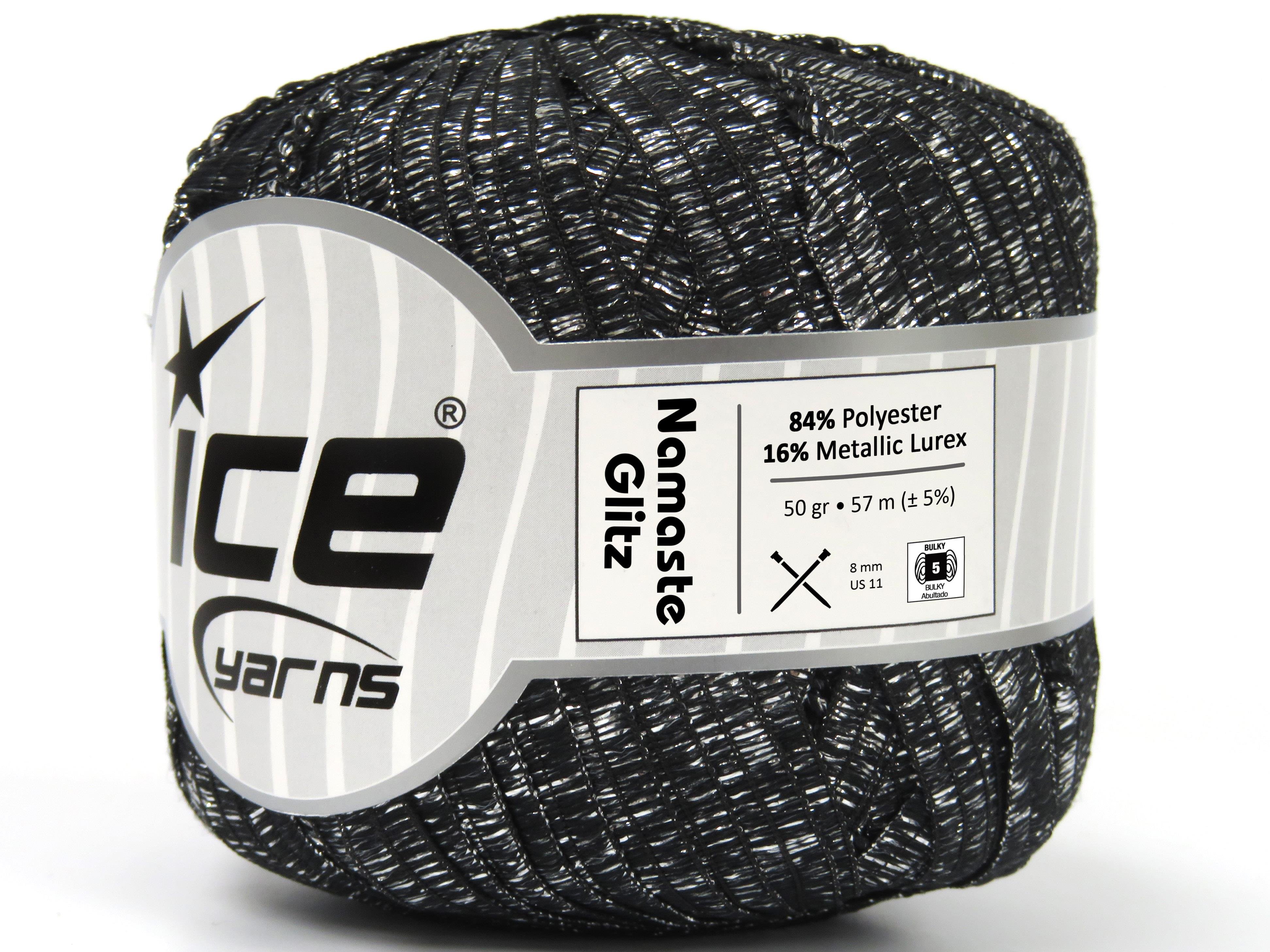 Namaste Glitz Black, Silver