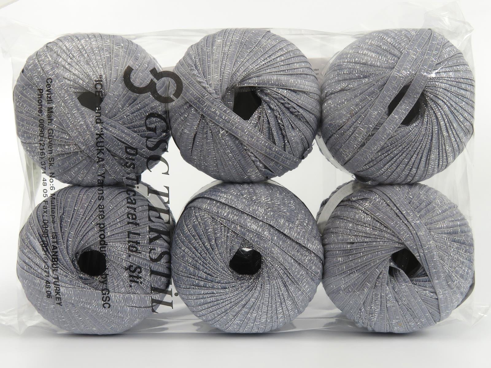 Namaste Glitz Silver, Light Blue