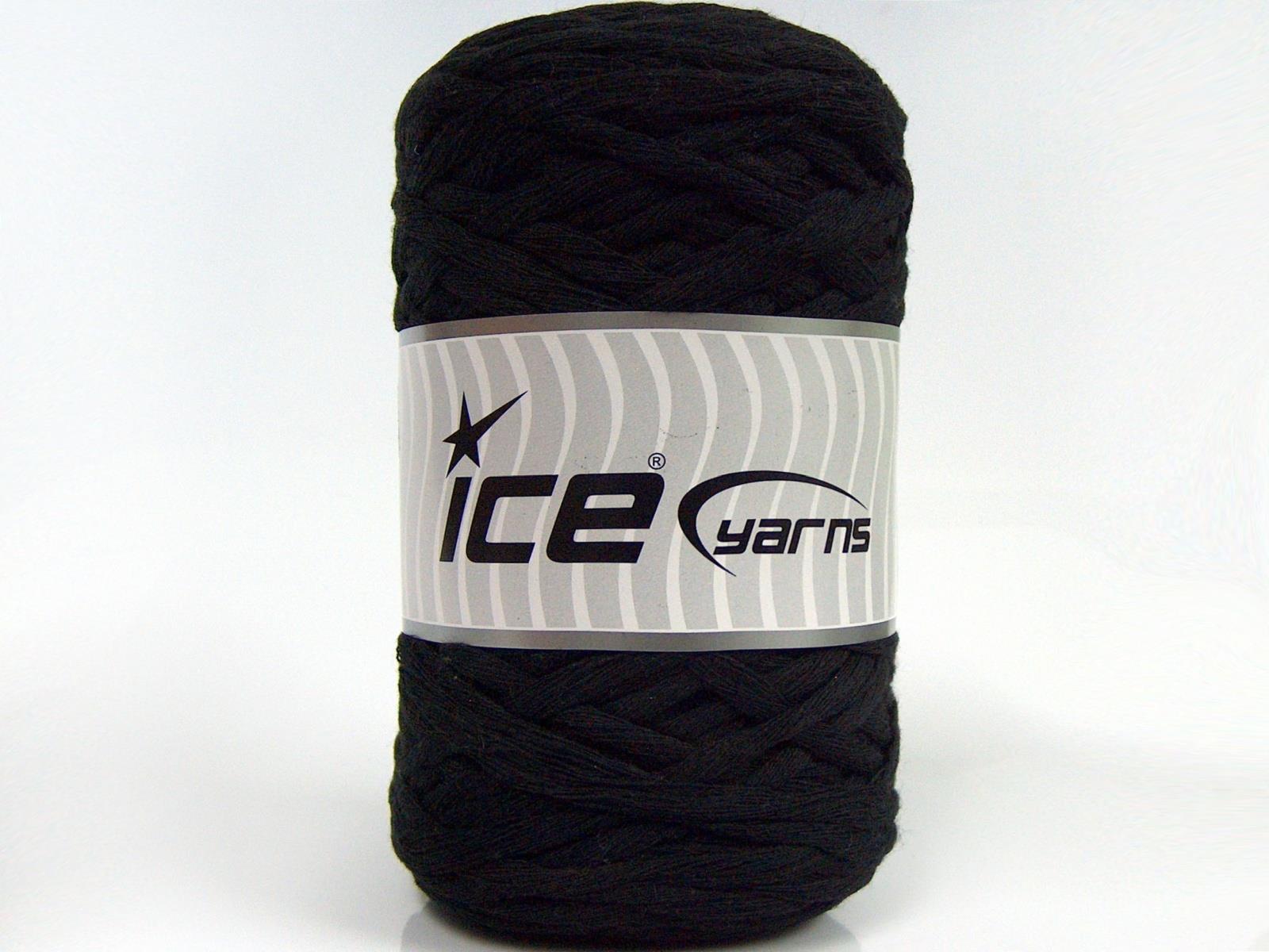 Natural Cotton Chunky Black