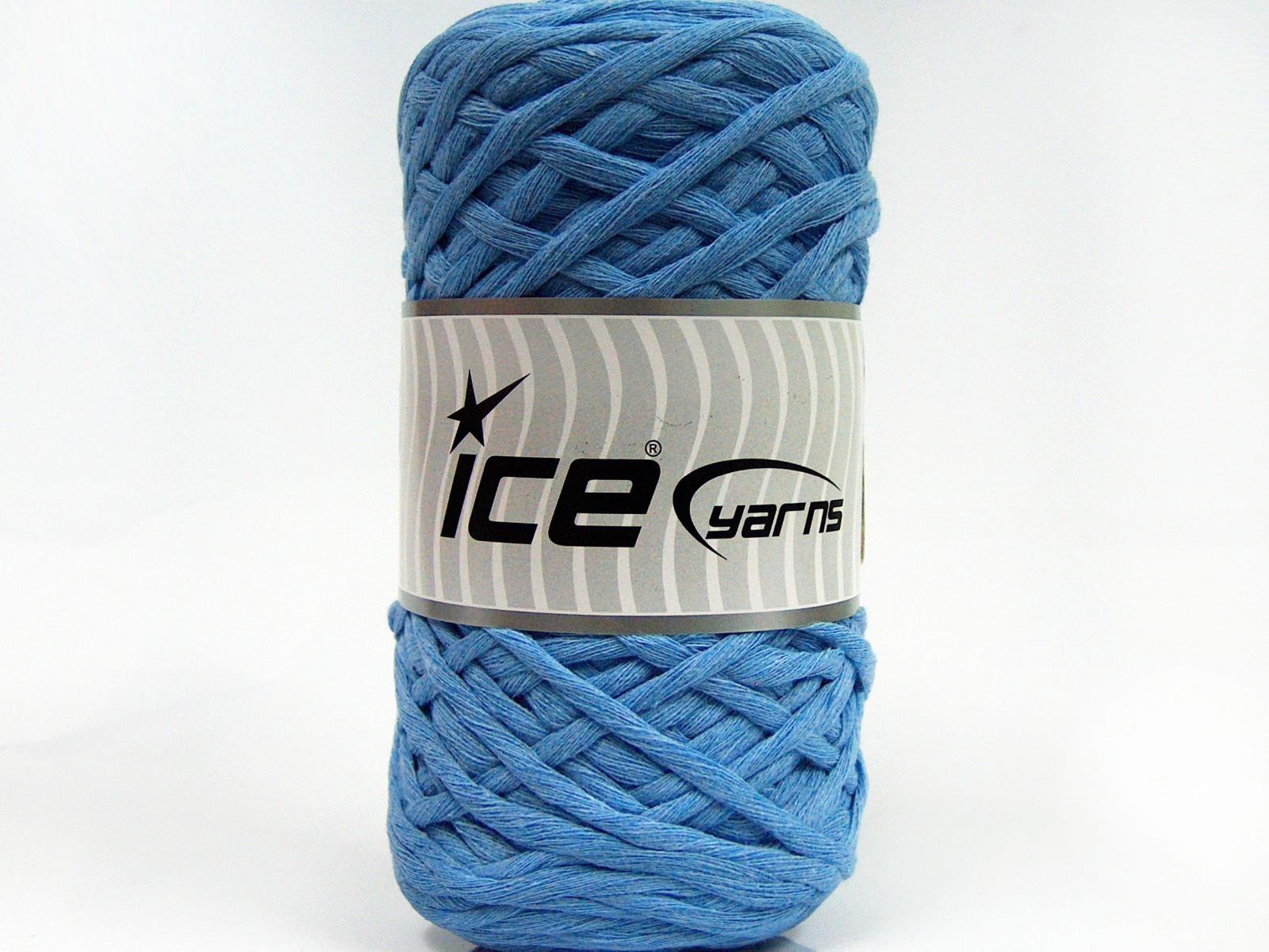 Natural Cotton Chunky Light Blue