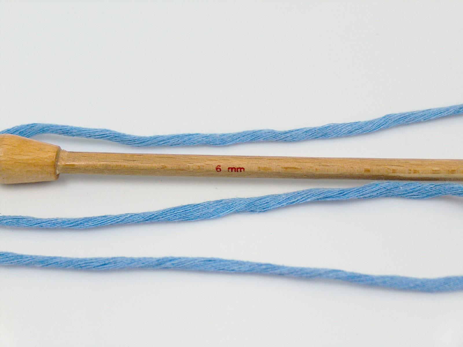 Natural Cotton Chunky Light Blue