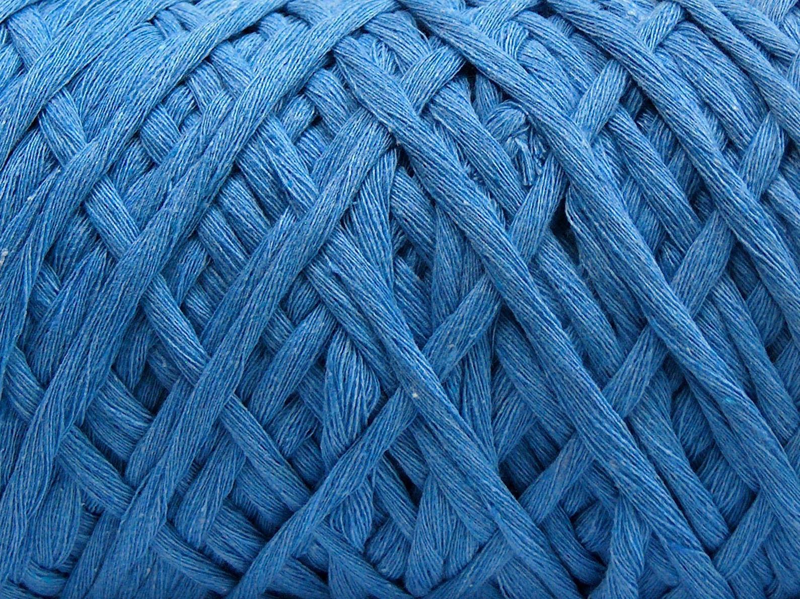 Natural Cotton Chunky Light Blue
