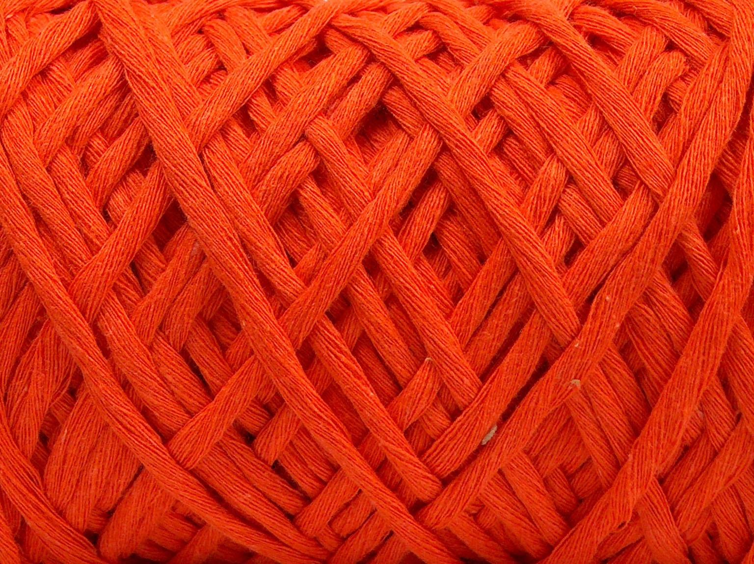 Natural Cotton Chunky Orange