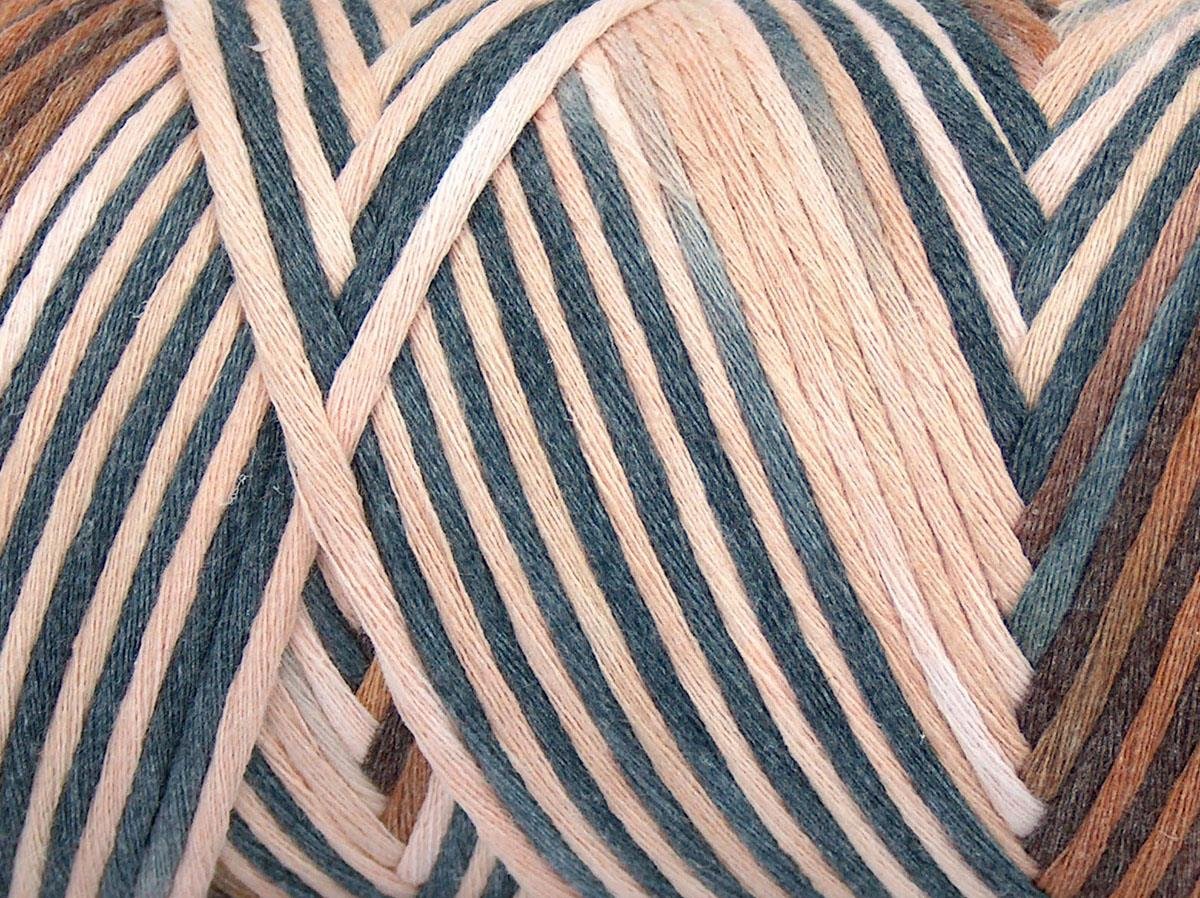 Natural Cotton Color 3mm Cream, Brown Shades, Grey Shades