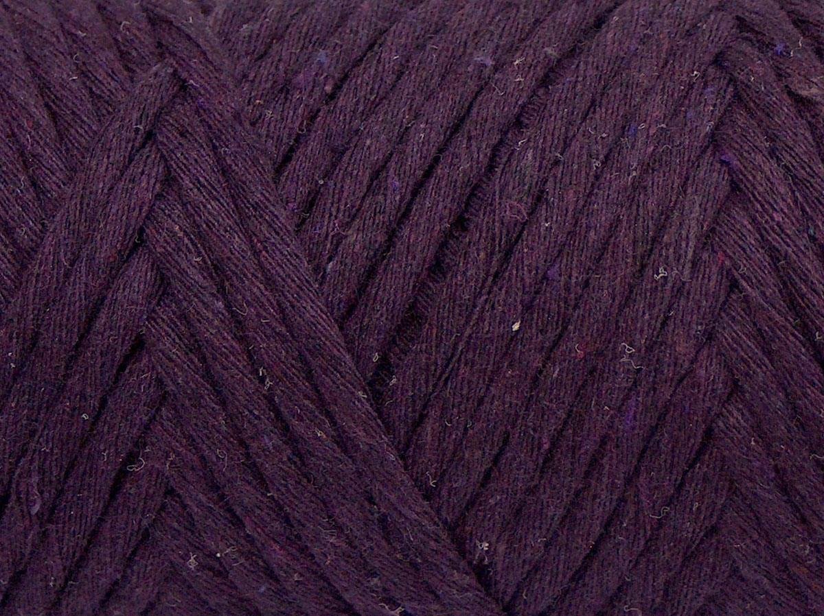 Natural Cotton Jumbo Purple