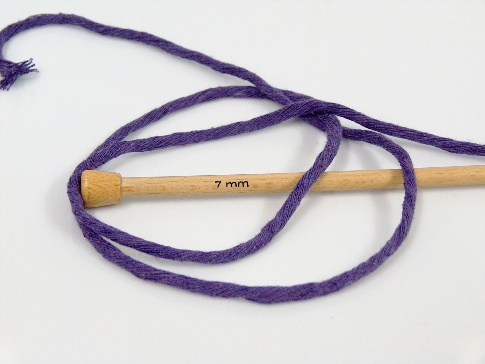 Natural Cotton Jumbo Purple
