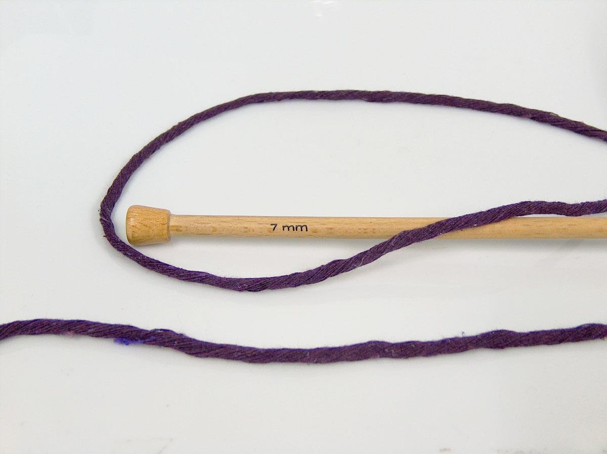 Natural Cotton Jumbo Purple