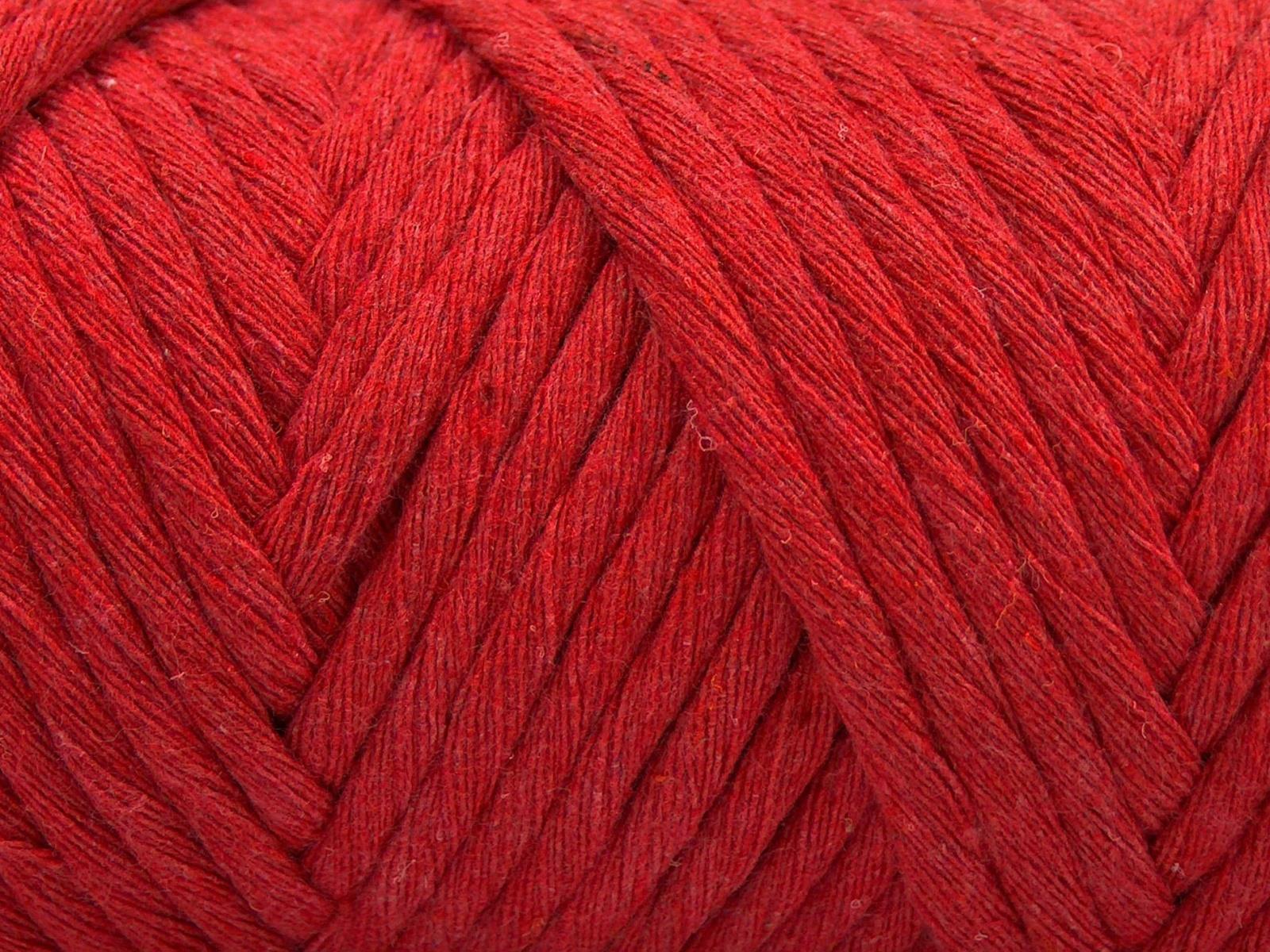 Natural Cotton Jumbo Red