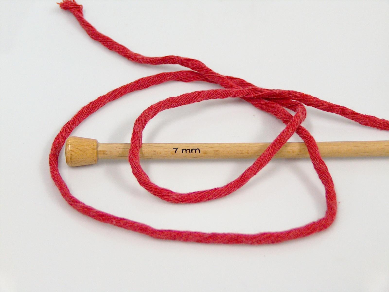 Natural Cotton Jumbo Red