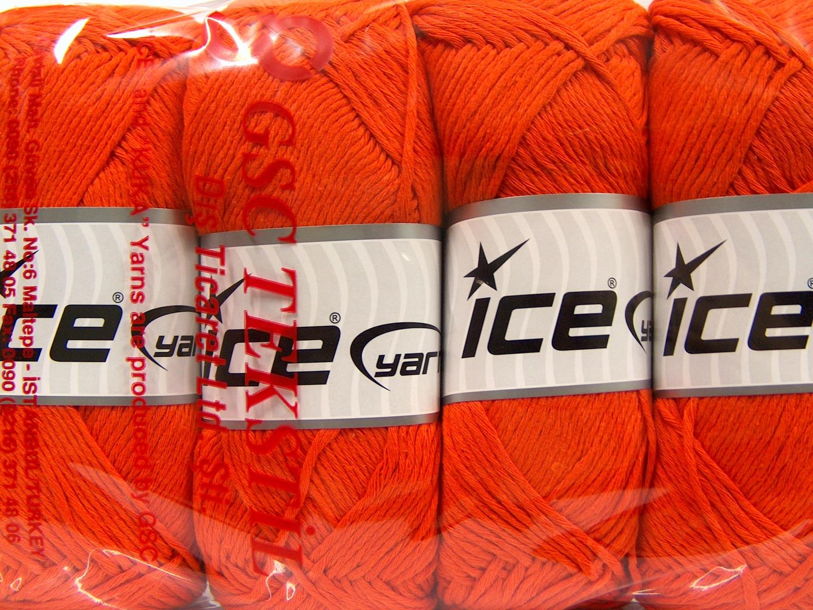 Natural Cotton Orange