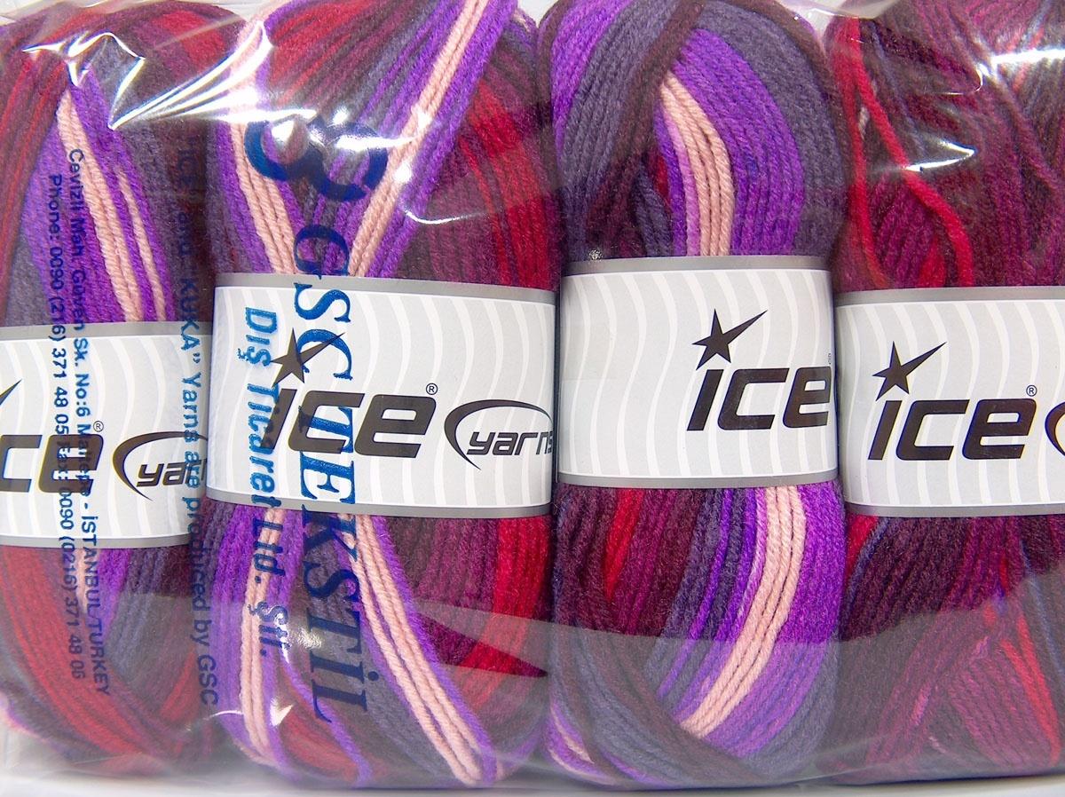 Nice Baby Red, Lilac, Burgundy