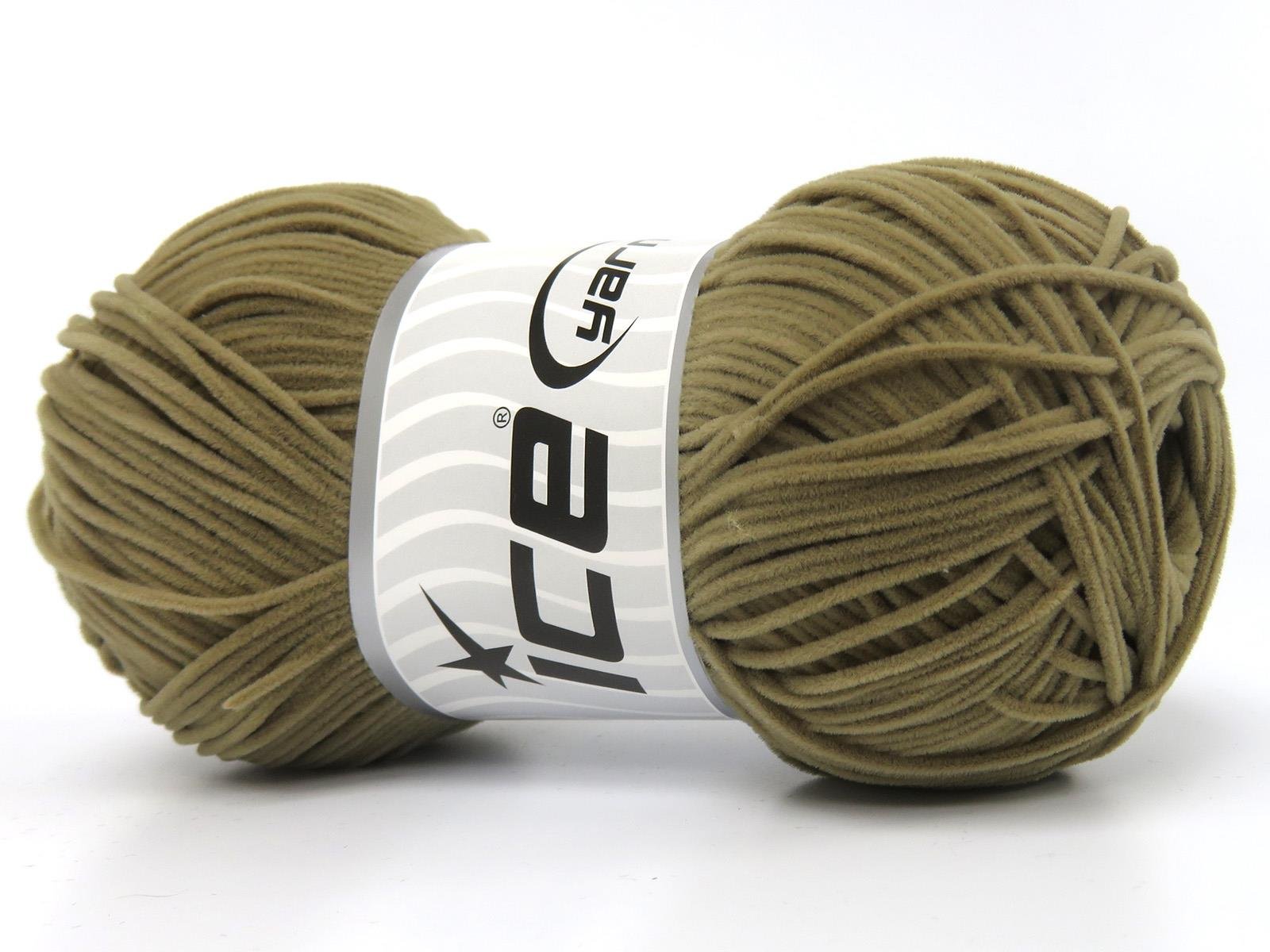 Nubuck Chenille Light Khaki