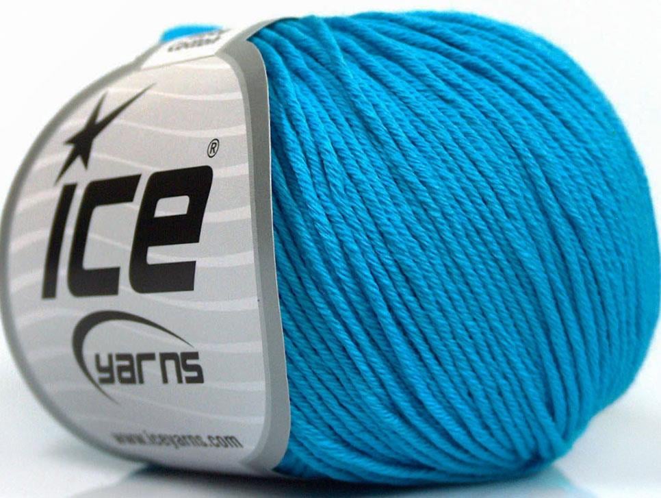 Organic Baby Cotton Turquoise