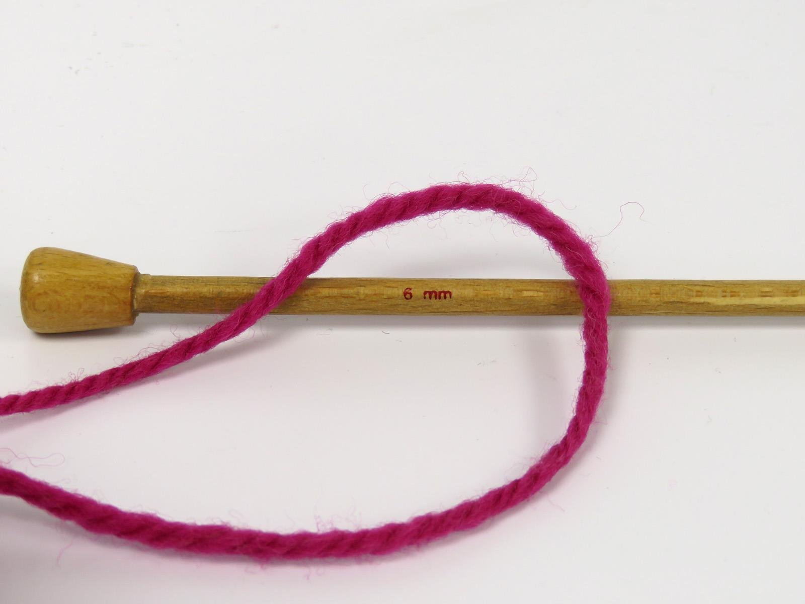 Organic Wool Bulky Fuchsia