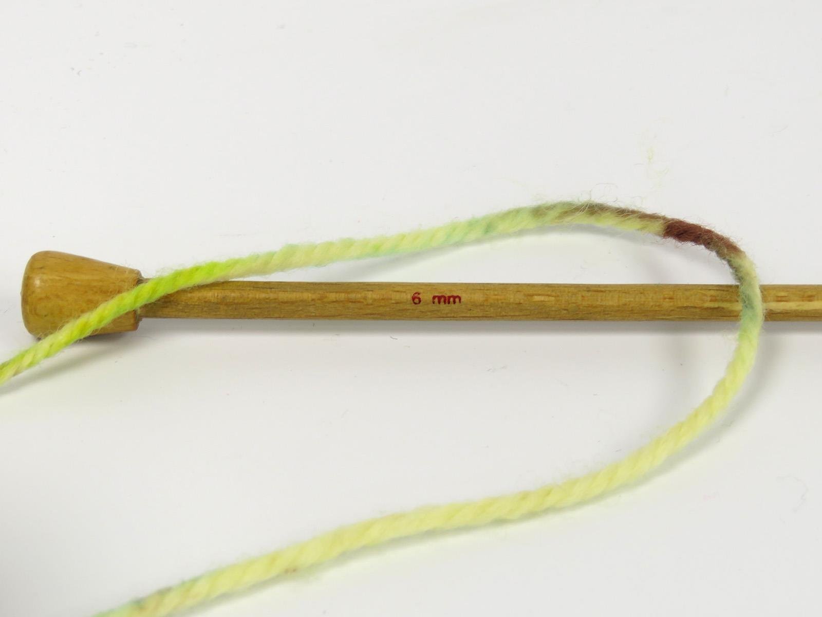 Organic Wool Bulky Hand Paint Brown, Cream, Gold, Green Shades