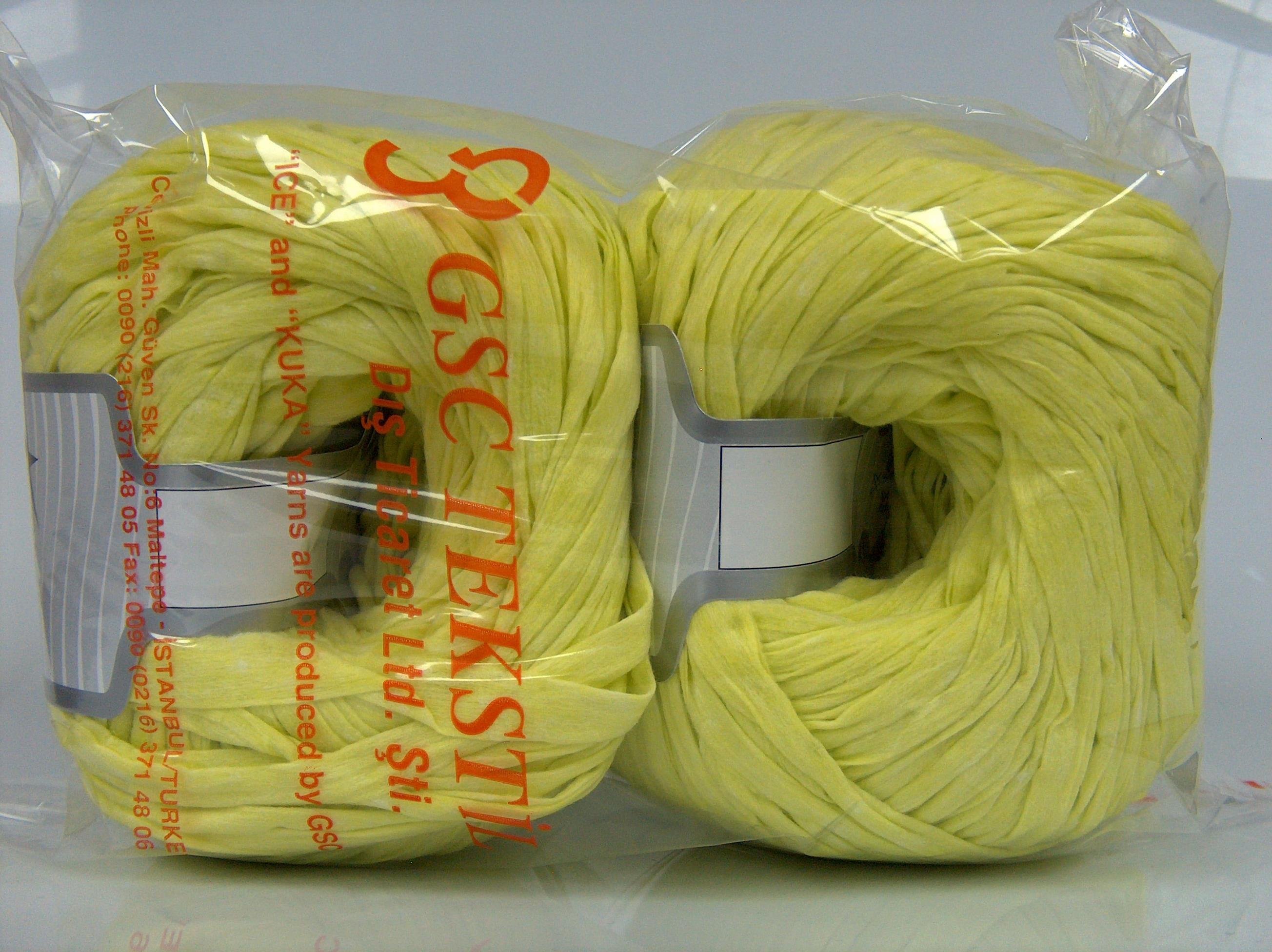 Paper Ribbon Neon Green