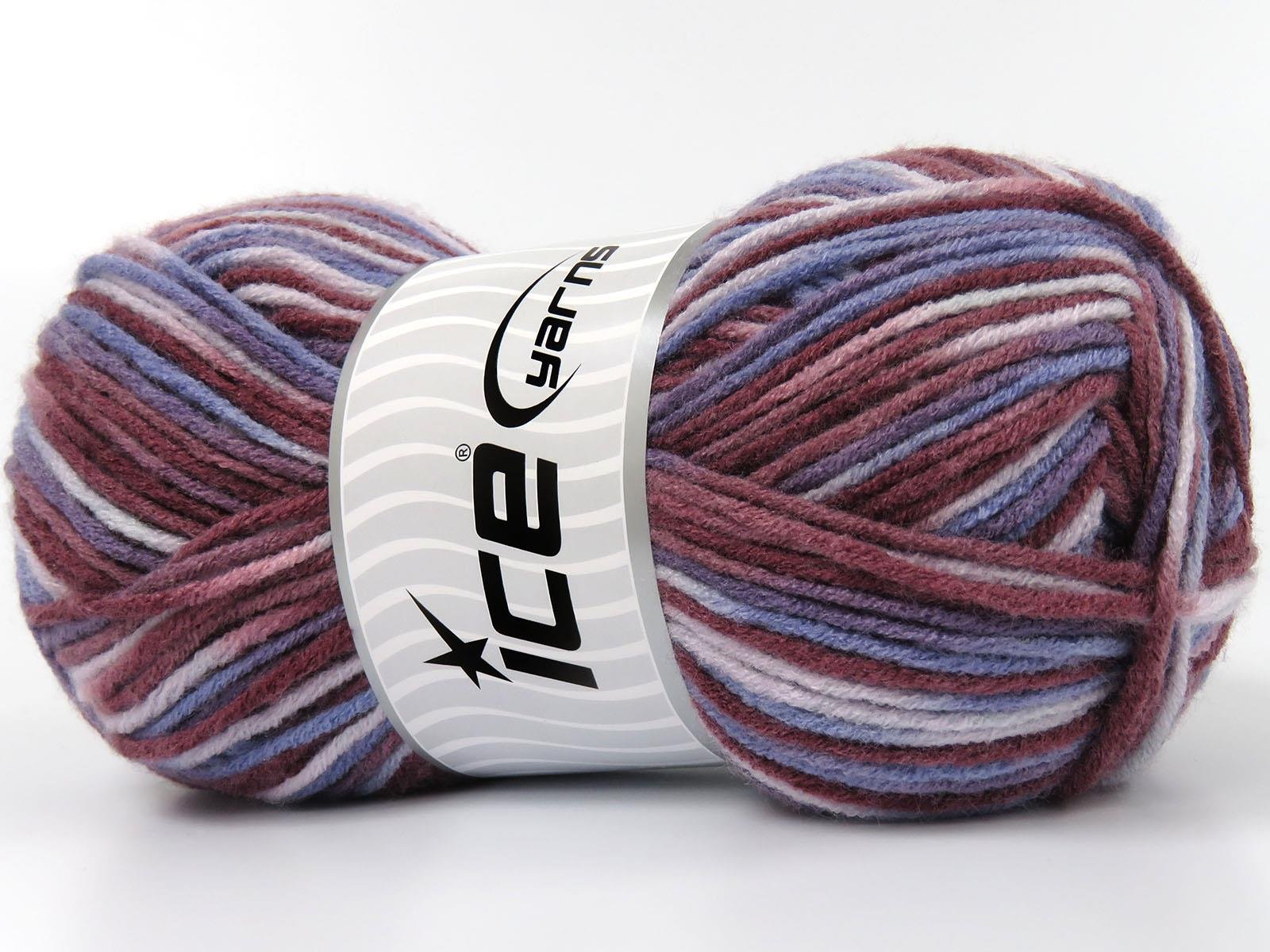 Party Lilac, Light Blue, Burgundy Shades