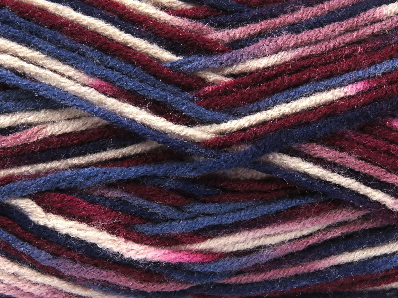 Party Pink, Cream, Blue Shades, Burgundy Shades