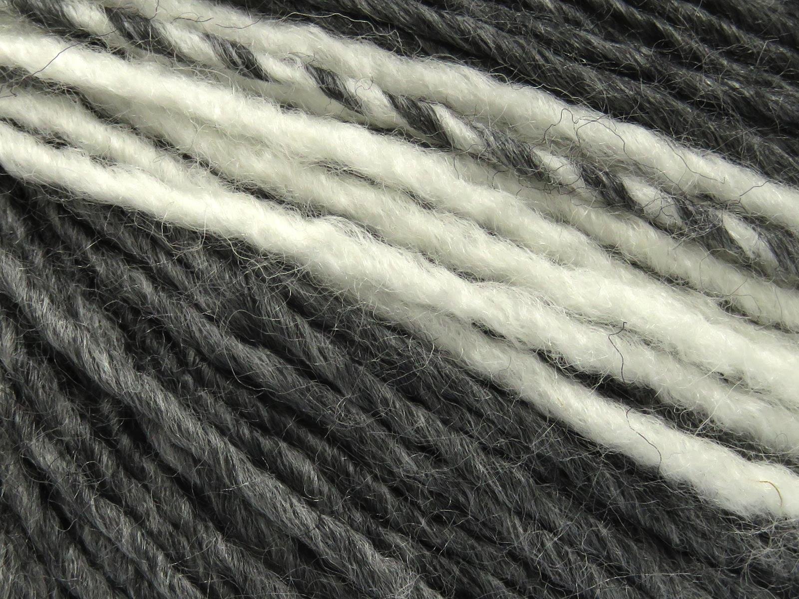 Passion Wool White, Grey Shades