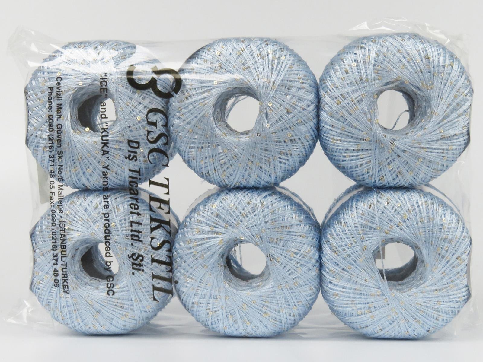 Petite Paillette Light Blue