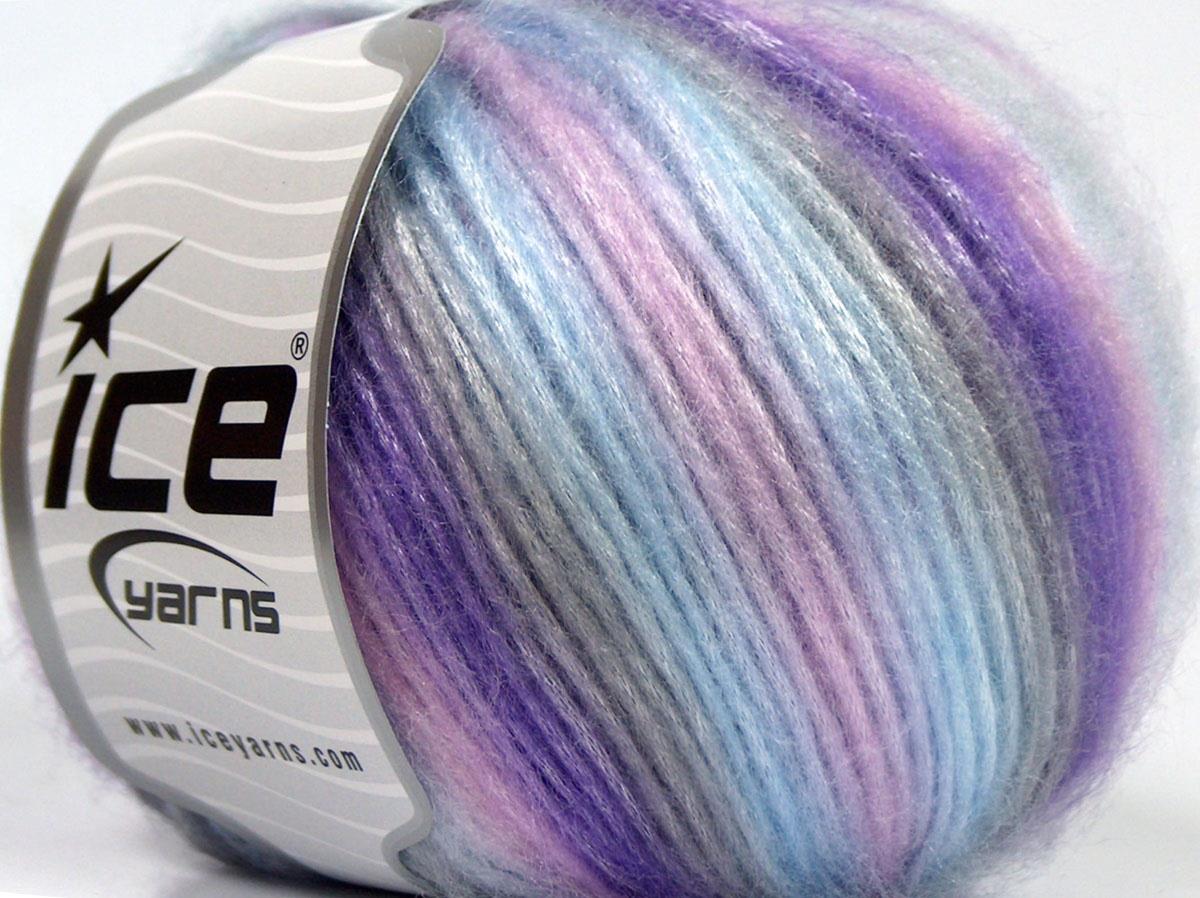 Picasso Light Grey, Light Blue, Light Pink, Light Lilac