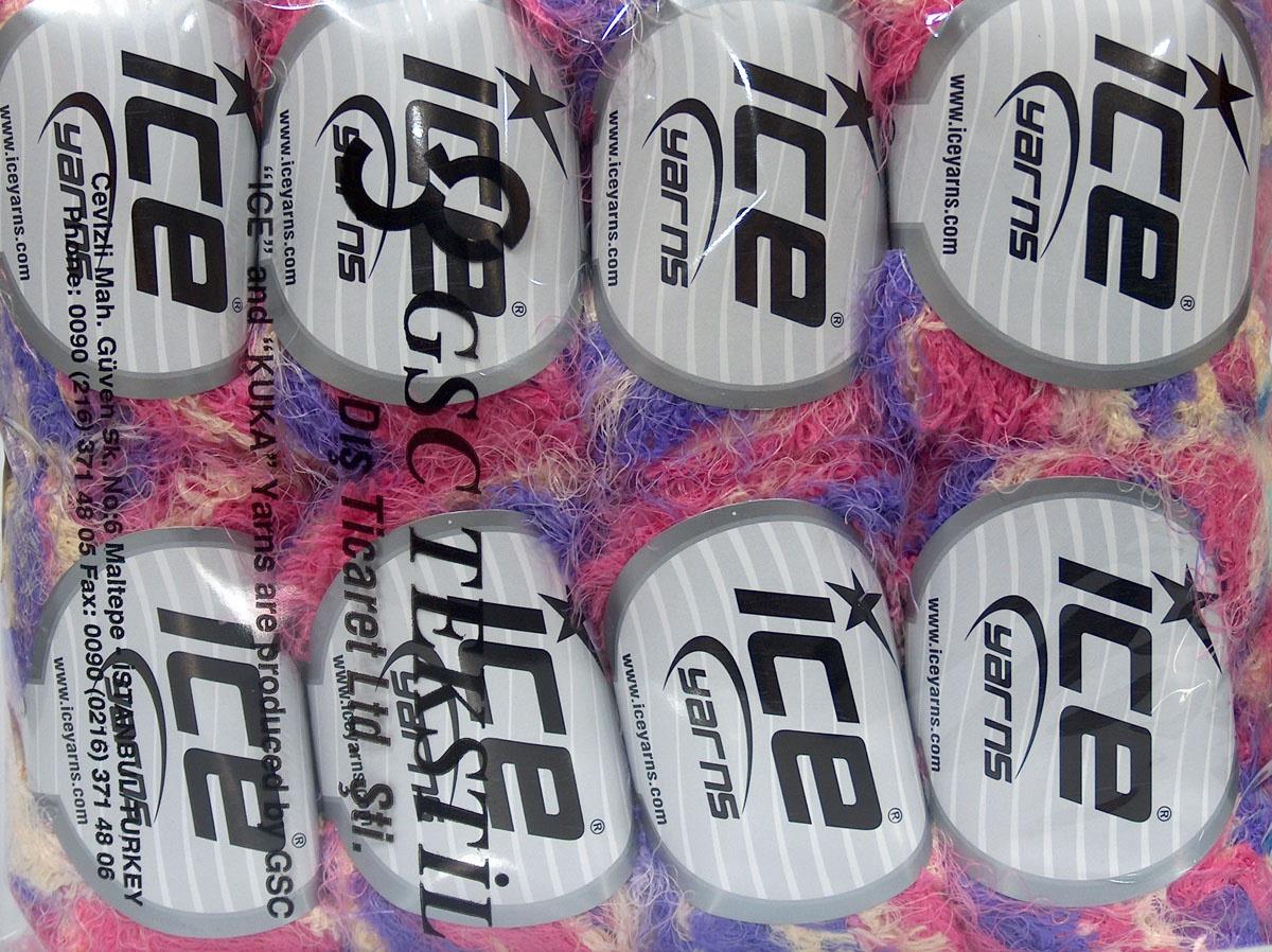 Polar Soft Pink, Purple, Lilac, Yellow