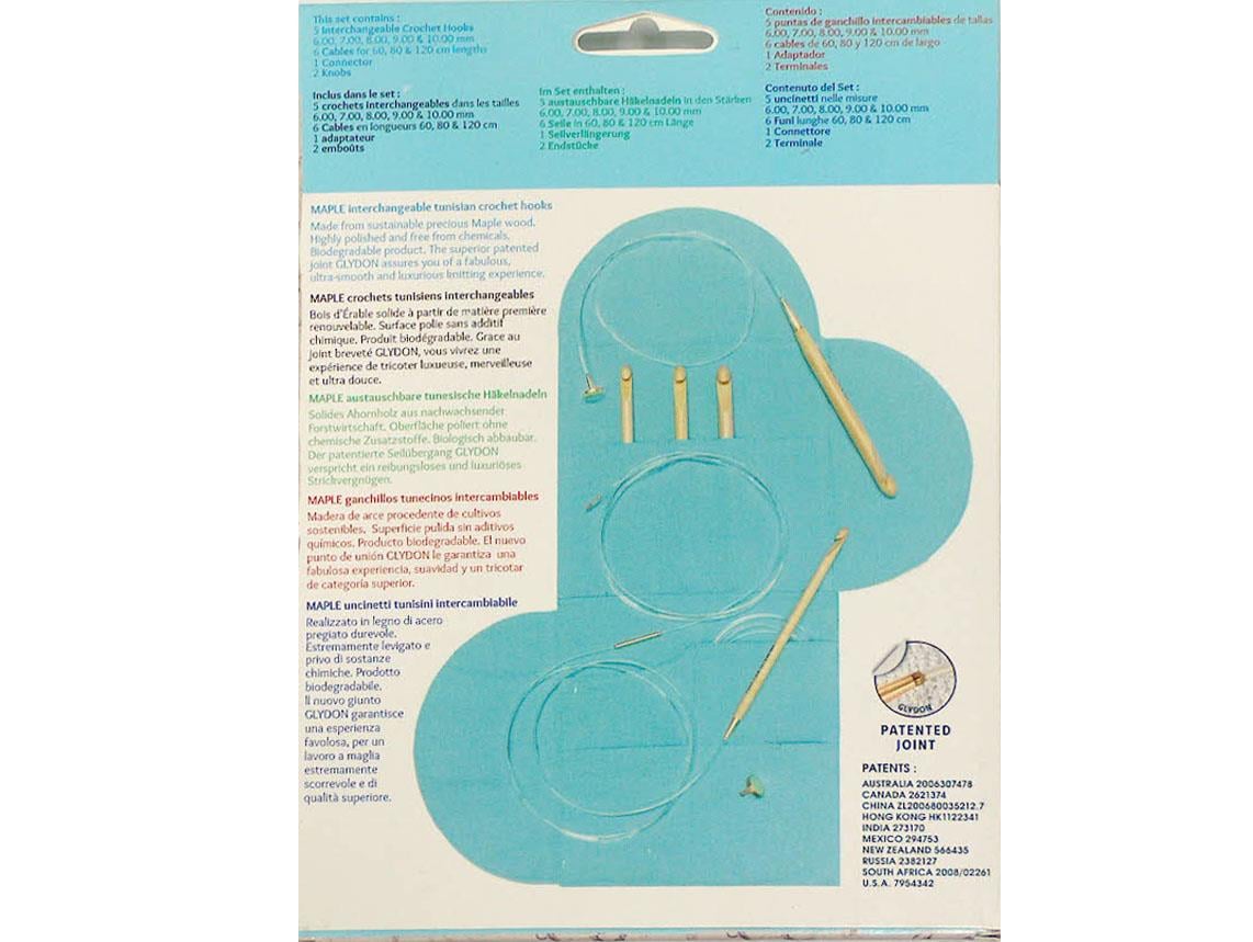 Pony Absolute Interchangeable Tunisian Hook Set Turquoise