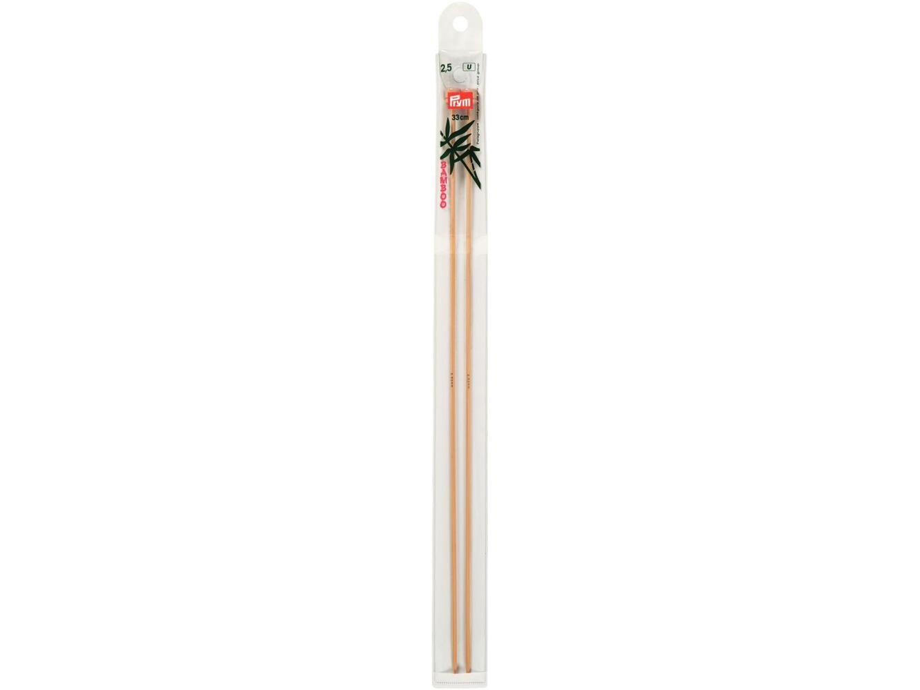 Prym Bamboo Knitting Pins . 2.5 mm (US 1)