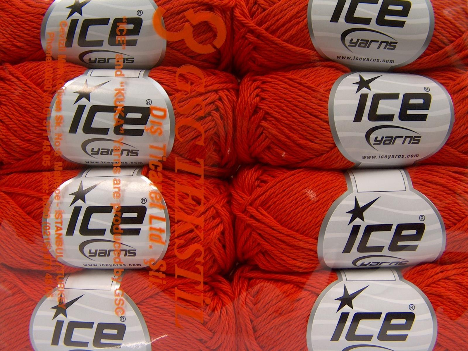 Pure Cotton Dark Orange