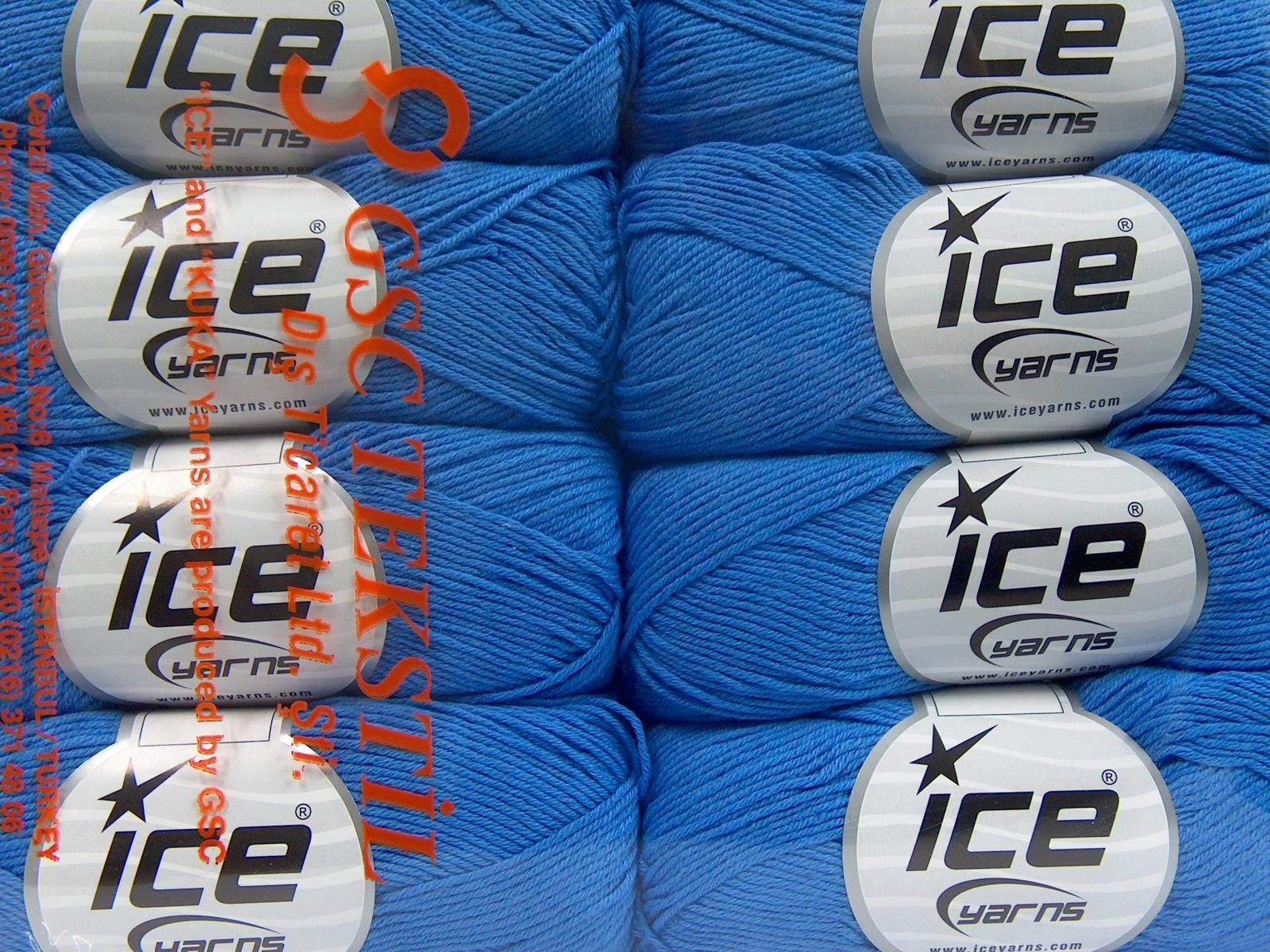 Pure Cotton Fine Blue