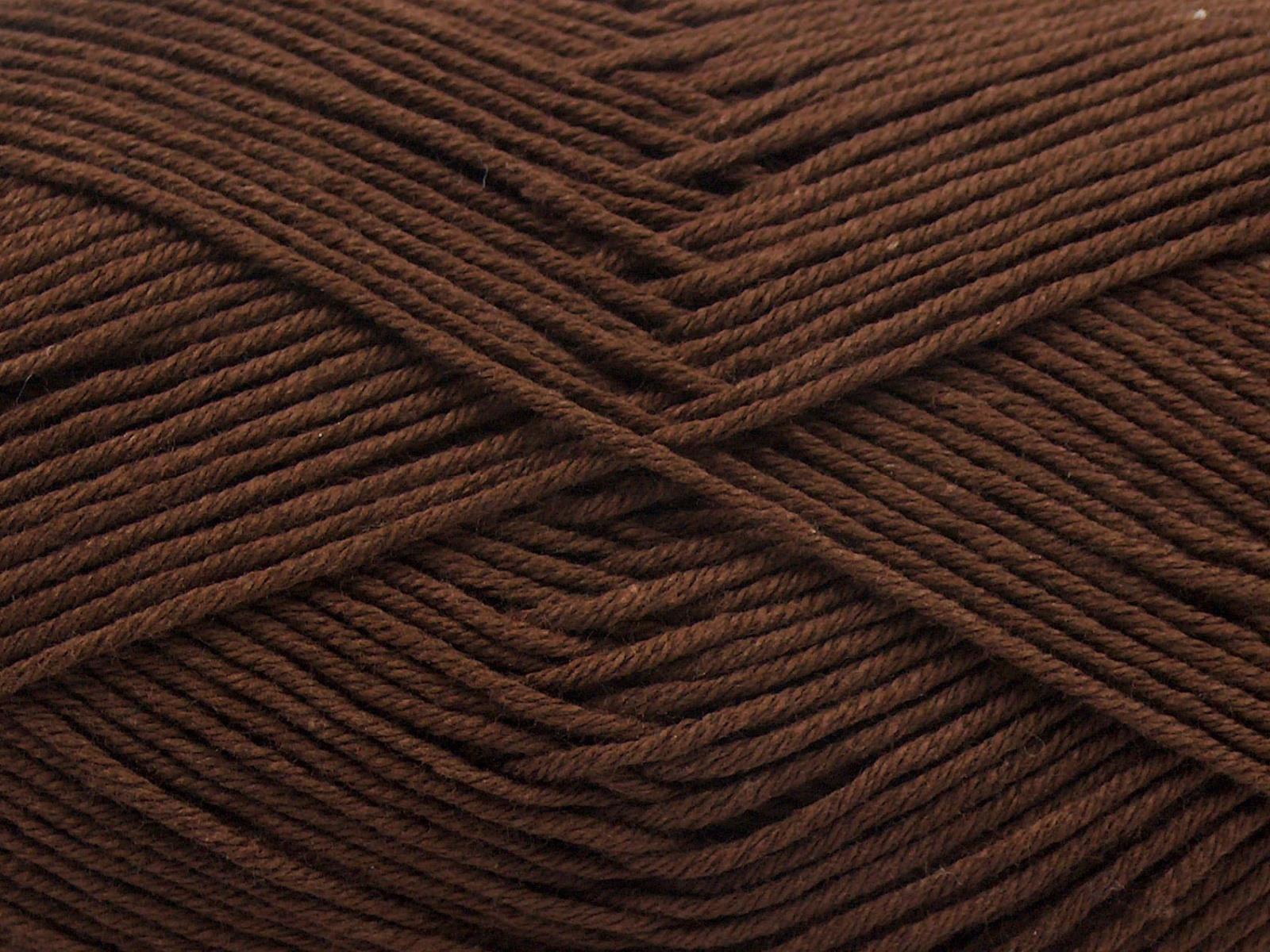 Pure Cotton Fine Brown