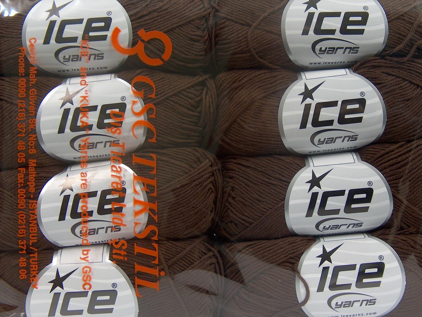 Pure Cotton Fine Brown