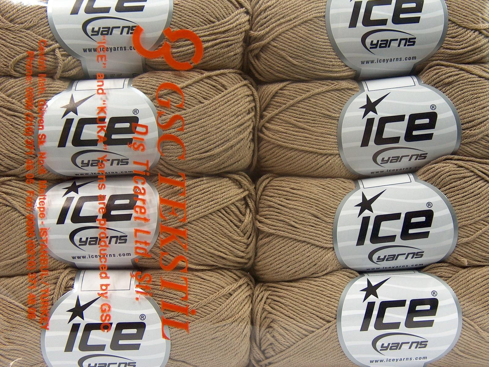 Pure Cotton Fine Light Camel