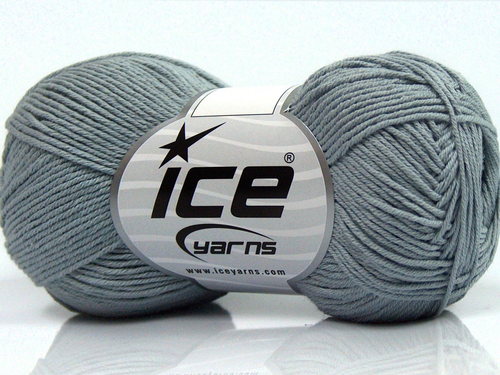 Pure Cotton Fine Light Grey