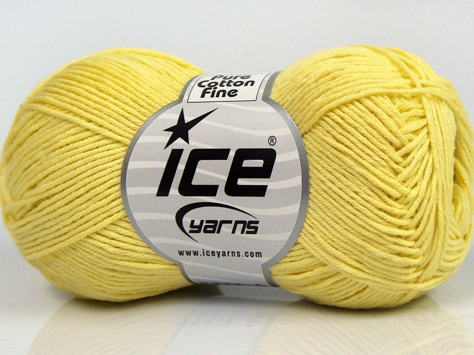 Pure Cotton Fine Light Yellow